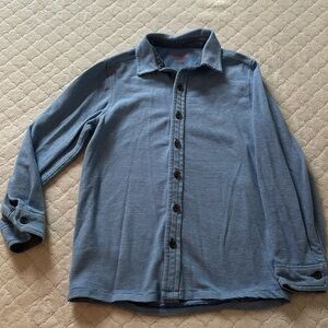 Cat and Jack button down boys top size6/7